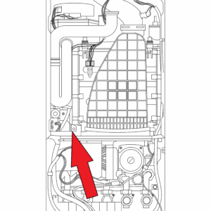 8716117868 - WORCESTER - Greenstar CDI Compact - Greenstar 32 CDI Compact - Gas Valve And Bracket Assembly